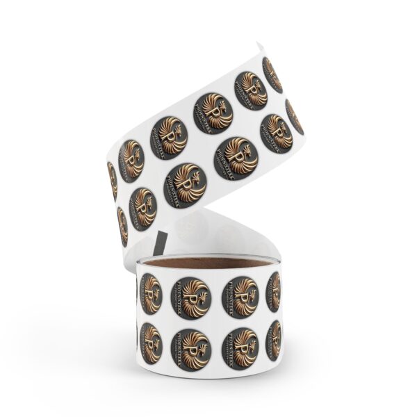 Personalized Round Sticker Label Rolls