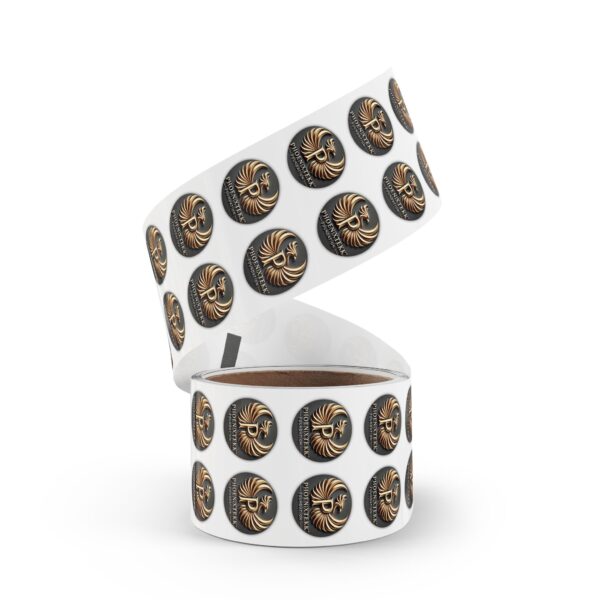 Personalized Round Sticker Label Rolls