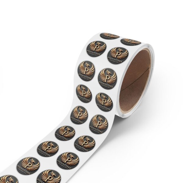 Personalized Round Sticker Label Rolls