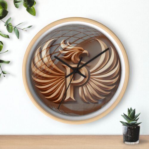 Elegant Phoenix Wall Clock