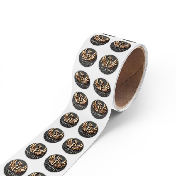 Personalized Round Sticker Label Rolls