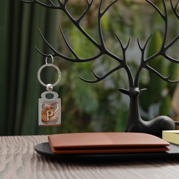 Custom Rectangle Photo Keyring