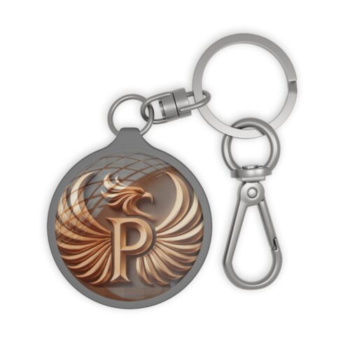Custom Eagle Keyring Tag