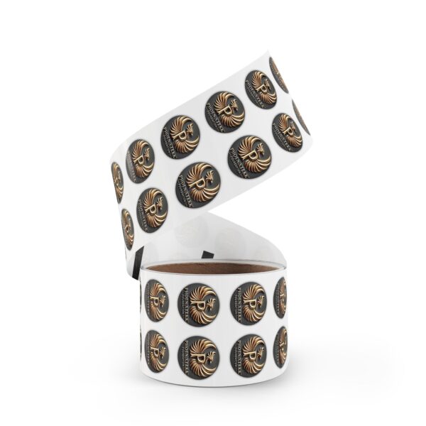Personalized Round Sticker Label Rolls